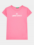 United Colors Of Benetton T-s&auml;rk 3096G1095 Roosa Regular Fit 90