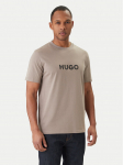HUGO T-s&auml;rk Dumeo 50557437 Beež Regular Fit