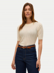 Vero Moda Kampsun Morena 10321893 Beež Slim Fit