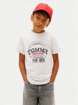 Tommy Hilfiger T-s&auml;rk Basketball Graphic KB0KB10277 M Helehall Regular Fit 3Y