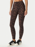 adidas Retuusid Optime Power Leopard KF9094 Pruun Slim Fit