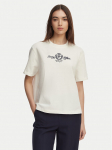 Tommy Hilfiger T-s&auml;rk Crest WW0WW48713 Valge Relaxed Fit