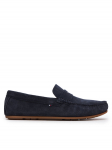 Tommy Hilfiger Mokassiinid Casual Hilfiger Suede Driver FM0FM04998 Tumesinine