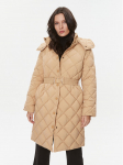 TWINSET Talvejope 232TP2240 Beež Regular Fit