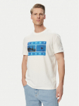 Tommy Jeans T-s&auml;rk Photo Flag DM0DM23191 Valge Regular Fit
