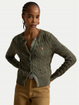 Polo Ralph Lauren Kardigan 211971868512 Roheline Regular Fit