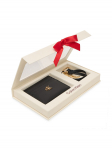 Calvin Klein Kingikomplekt Ck Cardcase + Ck Key Fob LV04F0000G Must