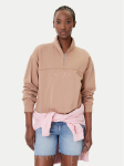 Roxy Pluus Our Town ERJFT04949 Pruun Regular Fit