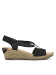 Rieker Sandaalid 624H6-00 Must