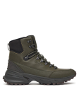 Calvin Klein Saapad Hike Runner Mid Laceup Lth HM0HM02323 Roheline