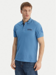 Napapijri Polo s&auml;rk E-Amundsen NP0A4IN9 Sinine Regular Fit