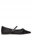 Max Mara Poolsaapad Satinflat 2514521272600 Must
