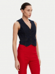 Fracomina Vest FR25SJ5024D46093 Tumesinine Slim Fit XS