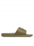 Calvin Klein Jeans Pl&auml;tud Slide Rubber Neoprene Monologo YM0YM00361 Khakiv&auml;rviline