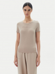 EA7 Emporio Armani T-s&auml;rk 7W000274 AF12945 U6155 Beež Slim Fit XS