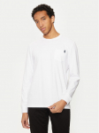 U.S. Polo Assn. Pikkade varrukatega T-s&auml;rk MUP2275 Valge Regular Fit XL