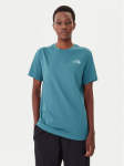 The North Face T-s&auml;rk Redbox NF0A87NK Sinine Relaxed Fit