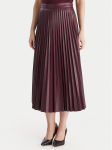 Vero Moda Tehisnahast seelik Bella Holly 10319036 Lilla Regular Fit
