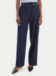 Marella Teksad Fingere 2615181091 Tumesinine Wide Leg