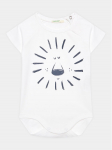 United Colors Of Benetton Laste bodi 3P4ZAB00C Valge Regular Fit 68