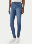 Liu Jo Teksad UA6013 D0305 Tumesinine Slim Fit