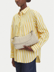 Calvin Klein Jeans K&auml;ekott Rouched Shoulder Bag LV04K3088G Ekr&uuml;&uuml;v&auml;rv