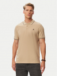 Beverly Hills Polo Club Polo s&auml;rk P-SS26M-P42561 Beež Regular Fit