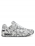 Skechers Tossud UNO Printed Lace-Up 183501/WBK Valge