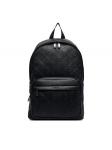 Calvin Klein Seljakott Emblem Aop Deboss Round Backpack LV04D3560G Must
