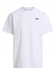 The North Face T-s&auml;rk Evolution Simple Dome NF0A8CZ2 Valge Regular Fit