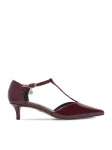 Nine West Tacones CEO-CD25-123-2 Bordoopunane