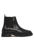 Tommy Hilfiger Poolsaapad Corporate Casual Lth Chelsea FM0FM05966 Must