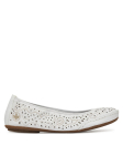 Rieker Baleriinad 41460-80 Valge