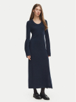 Tommy Hilfiger Kootud kleit Scoop WW0WW52306 Tumesinine Regular Fit