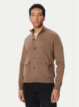 Aeronautica Militare Kardigan 262MA1663UL00950 Helepruun Regular Fit