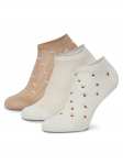 Nine West L&uuml;hikesed sokid KR_NW_FRESITA_Z_SS25 (3 PACK) Beež