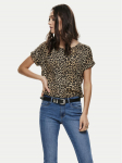 ONLY T-s&auml;rk Moster 15182852 Pruun Regular Fit M