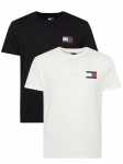 Tommy Jeans T-s&auml;rkide komplekt Ess Flag DM0DM22143 V&auml;rviline Slim Fit