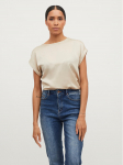 Vila T-s&auml;rk Ellette 14059563 Beež Regular Fit