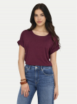 ONLY T-s&auml;rk Moster 15106662 Bordoopunane Regular Fit