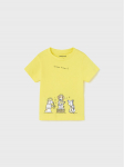 Mayoral T-s&auml;rk 1017 Kollane Regular Fit 6M
