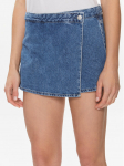Calvin Klein Jeans Teksap&uuml;ksid Wrap Skort J20J223300 Sinine Regular Fit