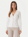 Guess Kardigan W6GR18 Z0605 Valge Regular Fit