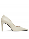 Calvin Klein K&otilde;rgete kontsadega Pump 90 Pointy Hw Bar Lth HW0HW02527 Beež