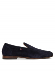 Tommy Hilfiger Mokassiinid Hilfiger Flexible Suede Loafer FM0FM05496 Tumesinine