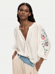 Desigual S&auml;rkpluus 26SWBW13 Valge Regular Fit