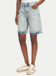Tommy Jeans Bermuda p&uuml;ksid Mia DW0DW22686 Sinine Relaxed Fit