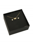 Coach Komplekti kuuluvad kaelakee ja r&otilde;ngad Signature Necklace & Earring Set 37412845GLD110 Kuldne