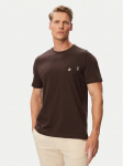 Beverly Hills Polo Club T-s&auml;rk P-SS26M-TS414000 Pruun Regular Fit