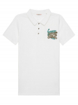 Guess Polo s&auml;rk L5GP01 K6XN4 Valge Regular Fit